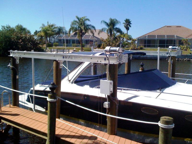 Boat Lift Walk Under Style